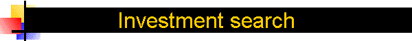 Investment search